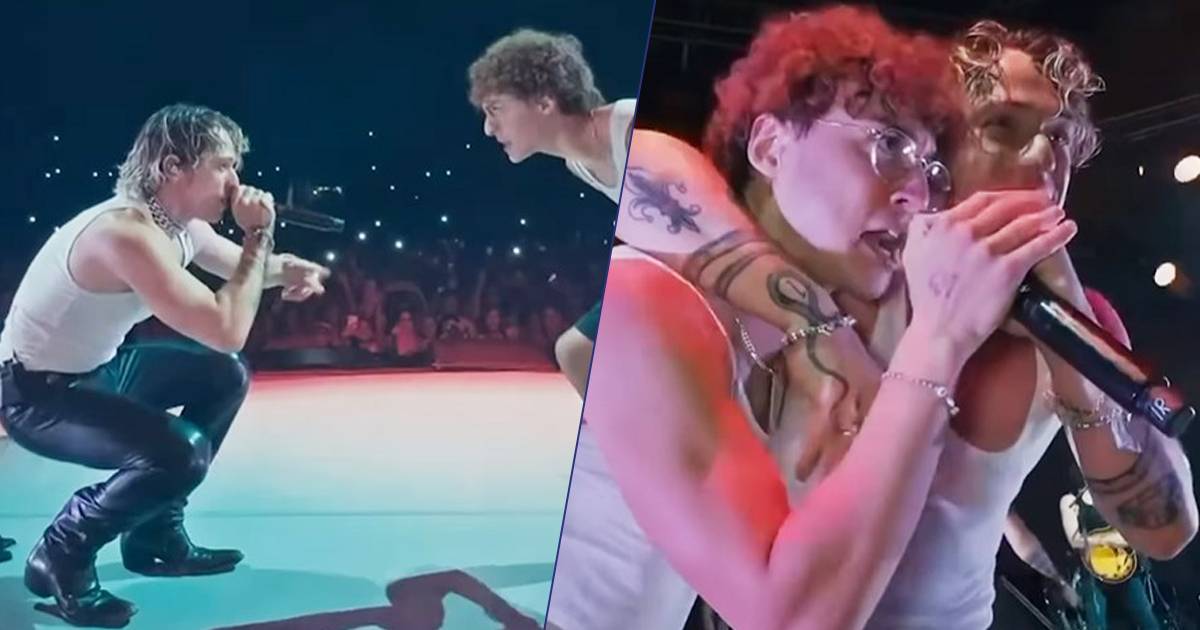 Irama invita sul palco un fan per cantare insieme Bazooka il video dello speciale momento