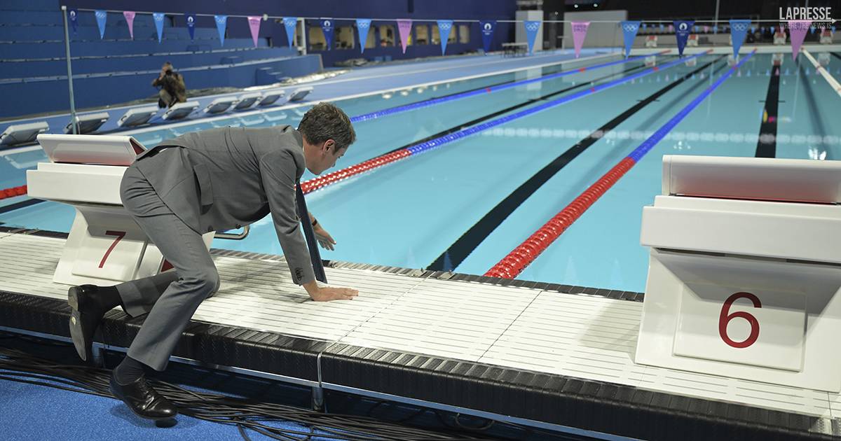 Polemica alle Olimpiadi la piscina della Defense Arena  lenta ecco perch svantaggia gli atleti