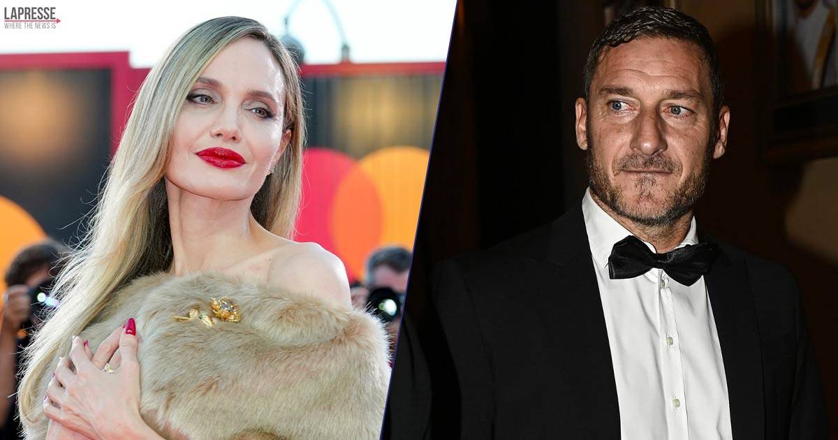 A Venezia Angelina Jolie ha autografato il libro di Francesco Totti