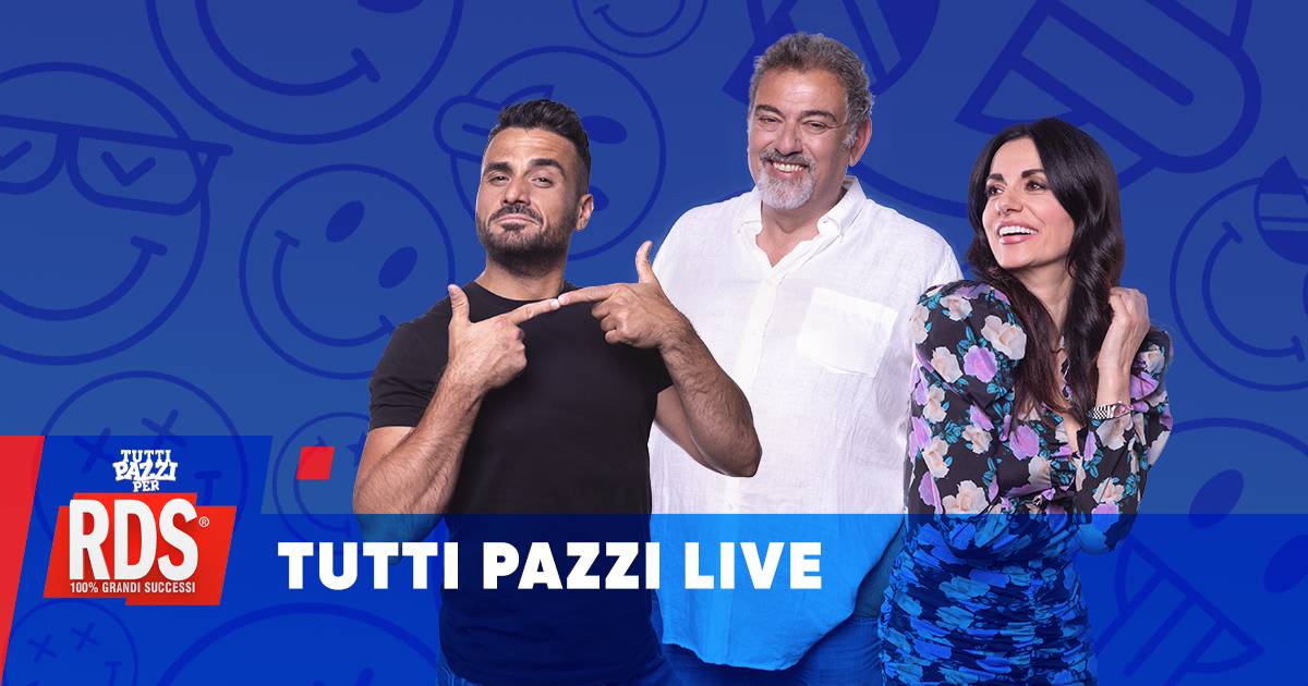 Tutti Pazzi Live: prenotati come pubblico per la puntata di settembre