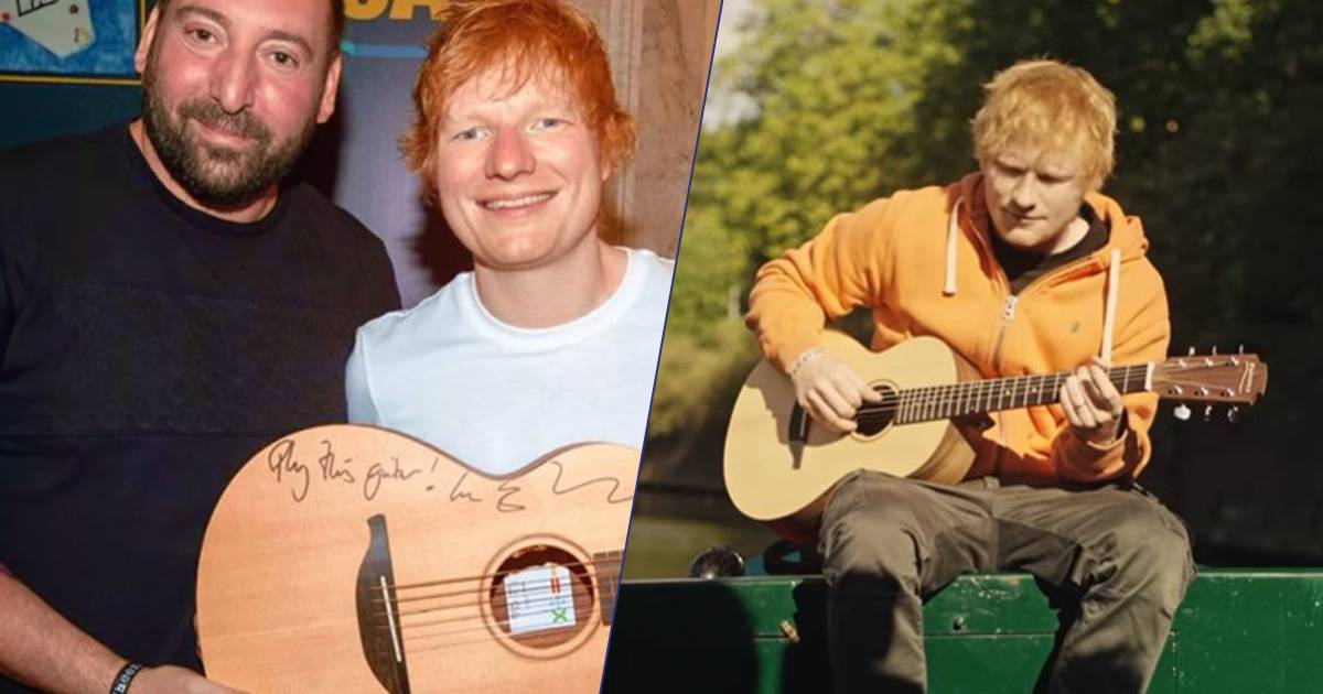 Allasta una chitarra autografata da Ed Sheeran il ricavato andr a un ospedale pediatrico italiano