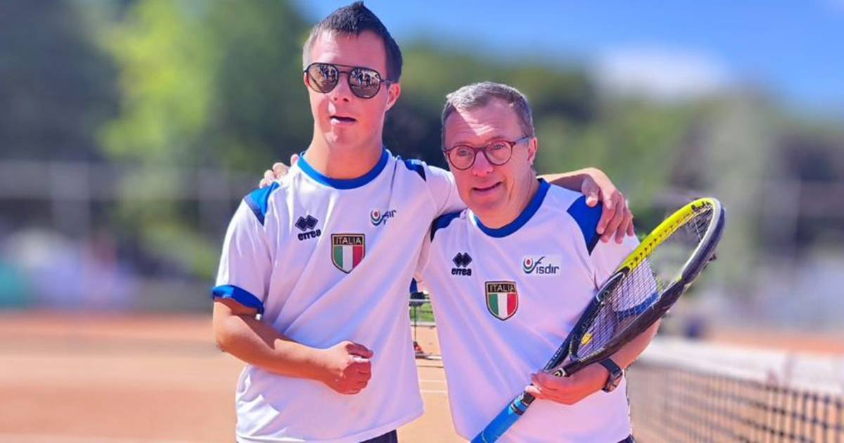 LItalia va forte nel tennis la Nazionale con sindrome di Down  Campione del Mondo nel doppio