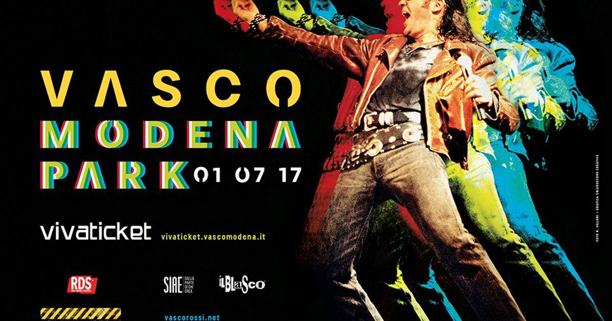Vasco Rossi vinci il concerto del primo luglio a Modena