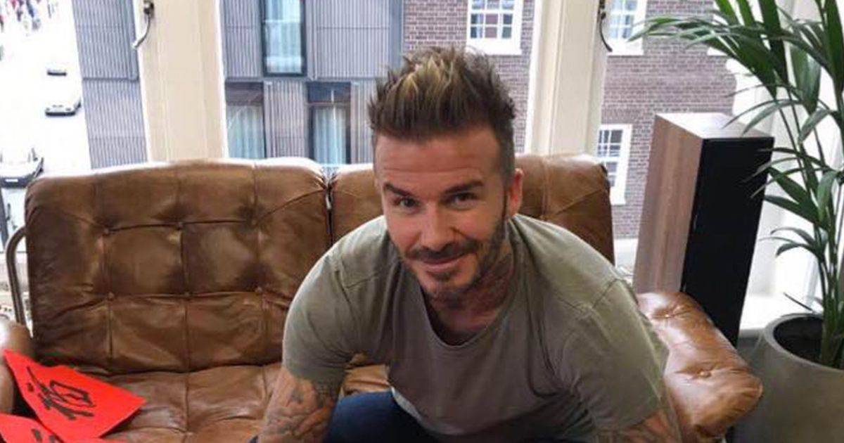 David Beckham fa il compleanno a sorpresa arriva il figlio