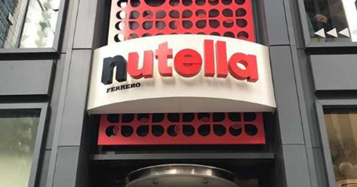 New York apertura del Nutella Caf