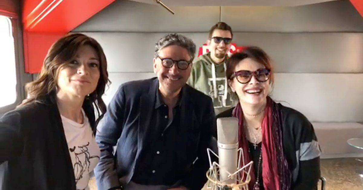 Claudio Guerrini e Roberta Lanfranchi con Sergio Castellitto ed Elena Sofia Ricci