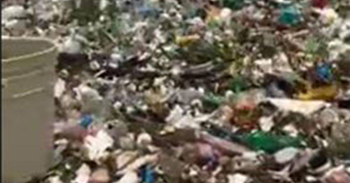 Un mare di plastica le immagini di Santo Domingo fanno il giro del mondo
