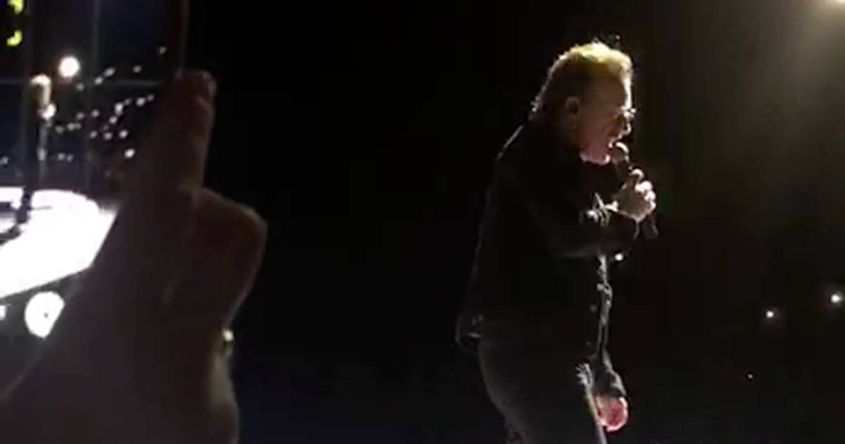 Cos Bono Vox ha lasciato il concerto degli U2 ad Amsterdam