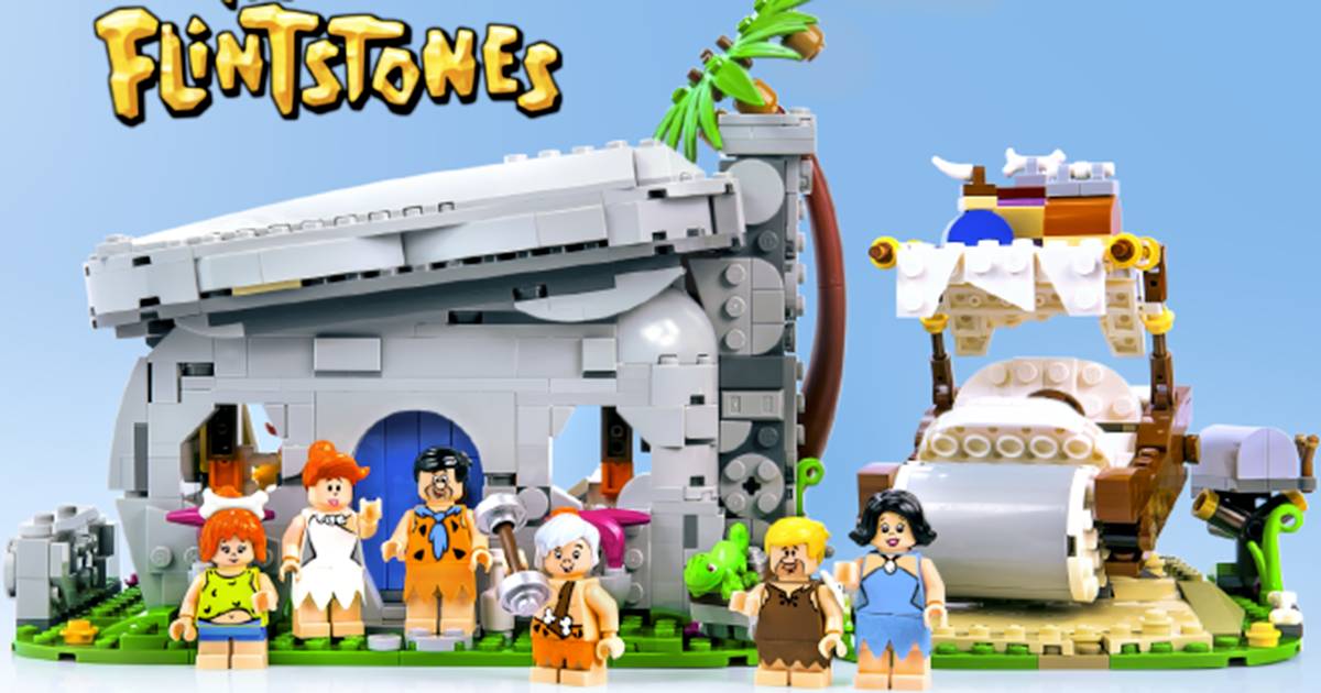 Ufficiale anche i mitici Flintstones diventano un set Lego