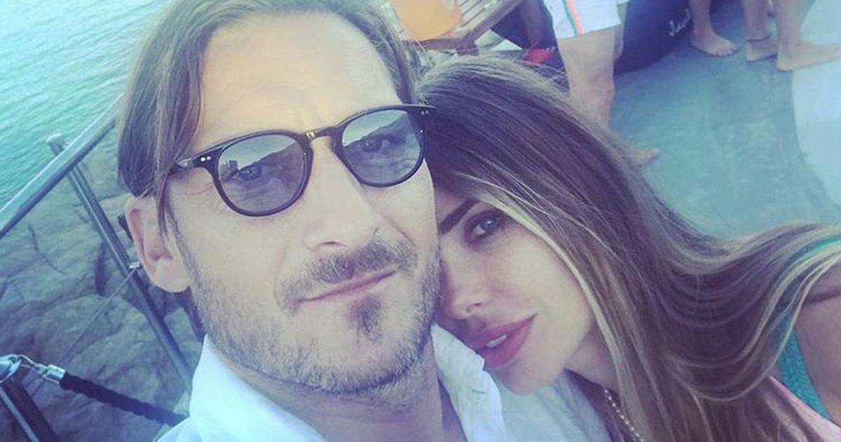 Francesco Totti e la moglie Ilary Blasi positivi al Covid19
