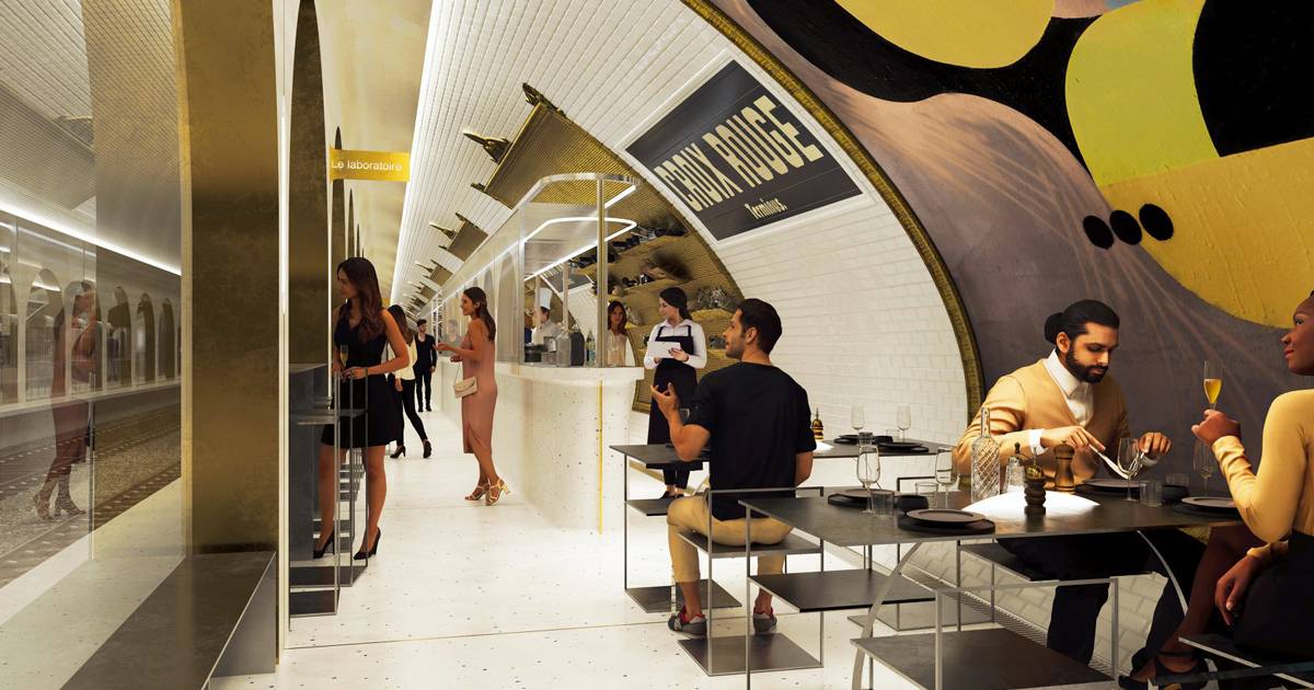 A Parigi una stazione abbandonata della metro diventer un ristorante