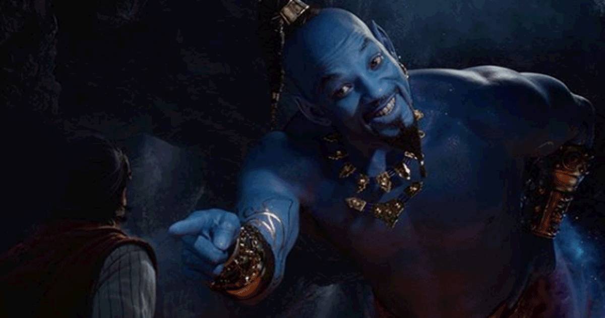 Aladdin guarda il nuovo trailer con Will Smith nel ruolo del Genio