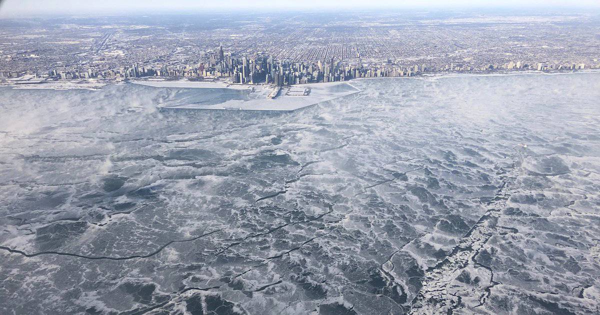 Queste foto ci spiegano bene lemergenza gelo in America