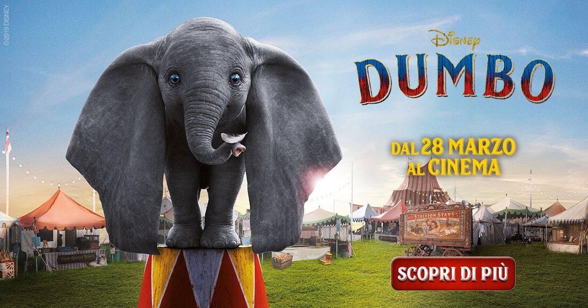 Dumbo il nuovo film di Tim Burton