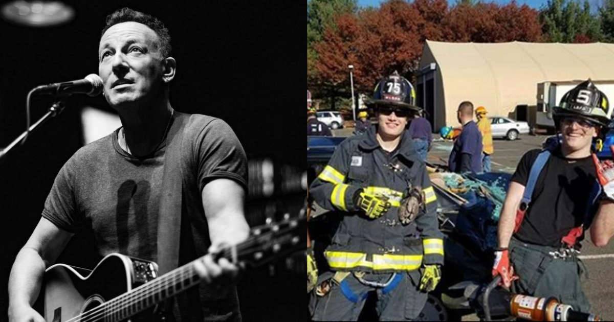 Il figlio di Bruce Springsteen vuole diventare un pompiere