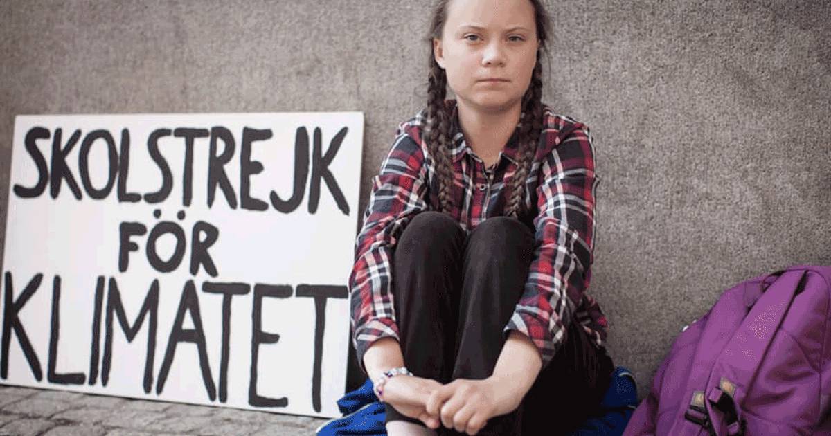  Le foto degli artisti italiani in sostegno a Greta Thunberg