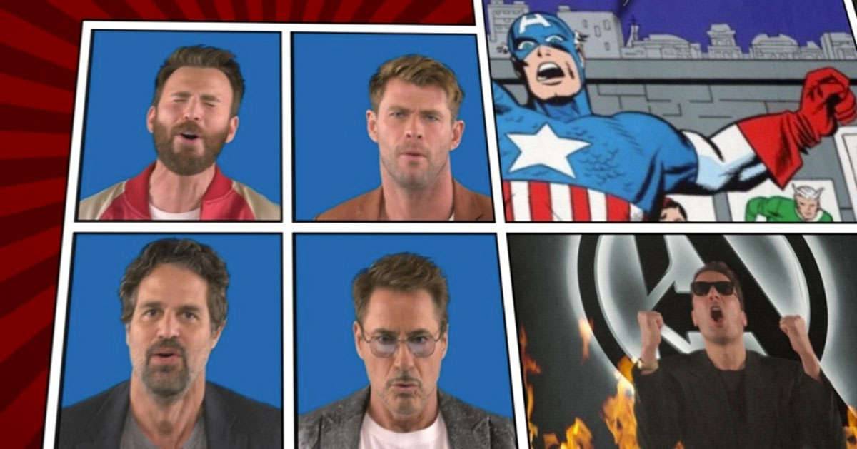Gli Avengers cantano in omaggio a Stan Lee il video