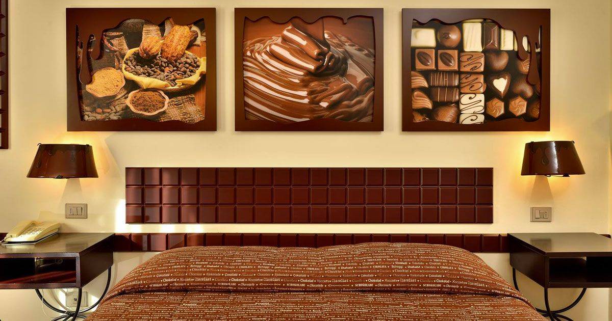 A Perugia c un hotel interamente dedicato al cioccolato