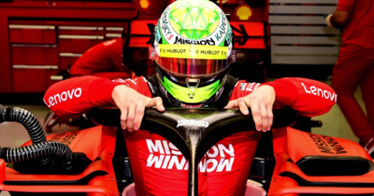 Emozione Ferrari il video di Mick Schumacher che testa la Rossa conquista il web