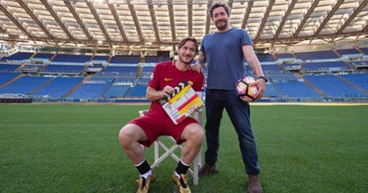 Francesco Totti al via il primo ciak del suo docufilm