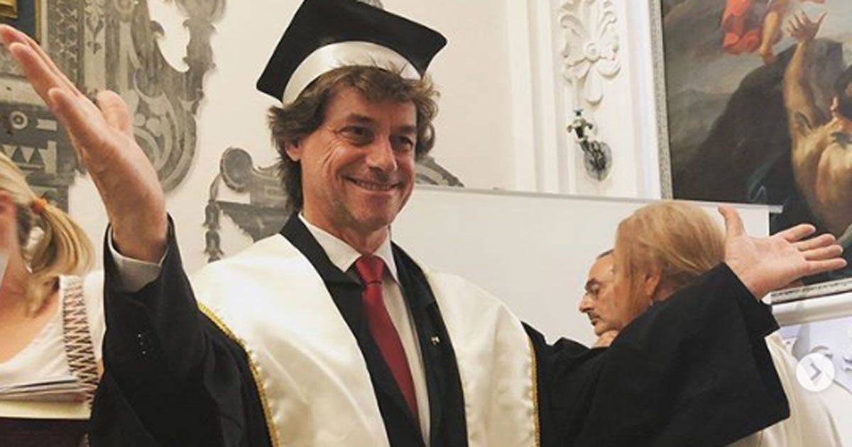 Alberto Angela laurea ad honorem in filosofia a Vercelli