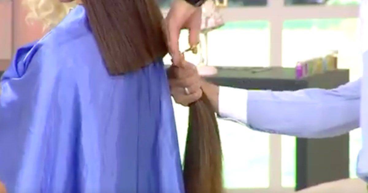 Taglio di capelli in tv l8217incredibile reazione della ragazza