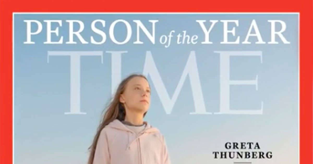 Greta Thunberg  la persona dellanno per il Time 