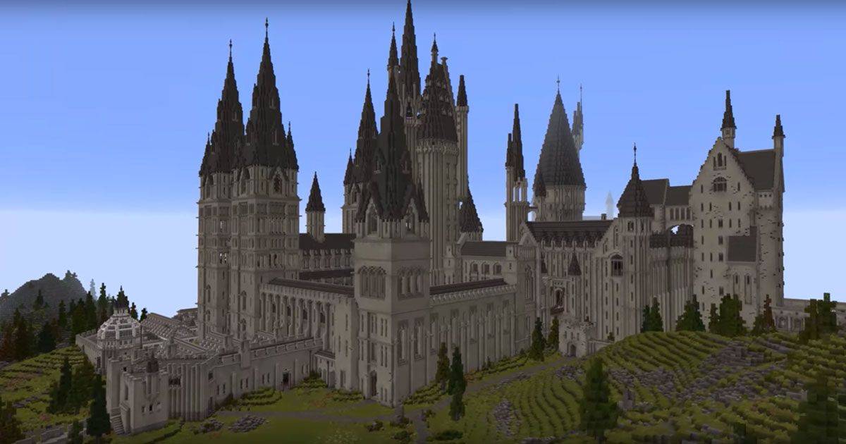 Hanno ricostruito i luoghi pi famosi di Harry Potter su Minecraft
