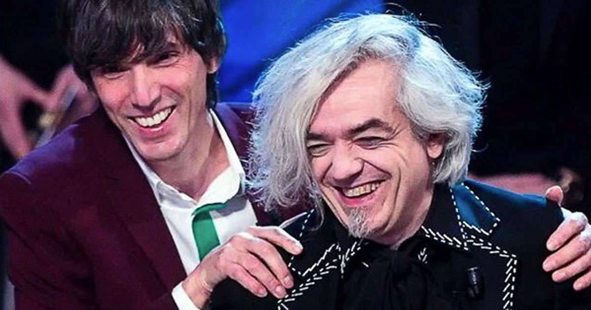 Morgan e Bugo sereni e complici prima di salire sul palco di Sanremo linedito video