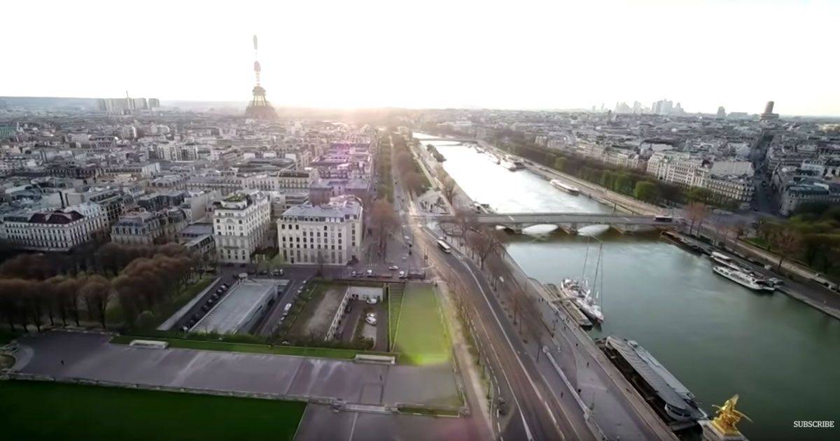 Da Parigi a Los Angeles le citt deserte riprese dai droni