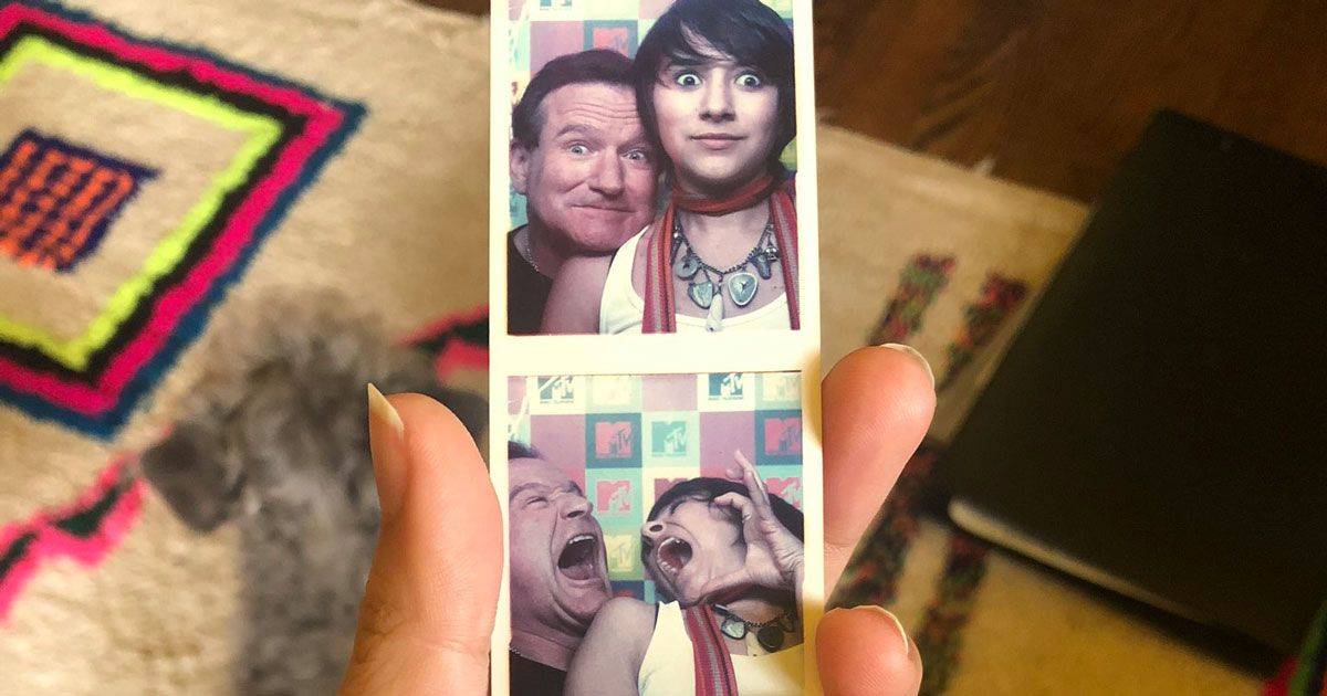 Robin Williams la figlia Zelda ritrova delle sue vecchie foto