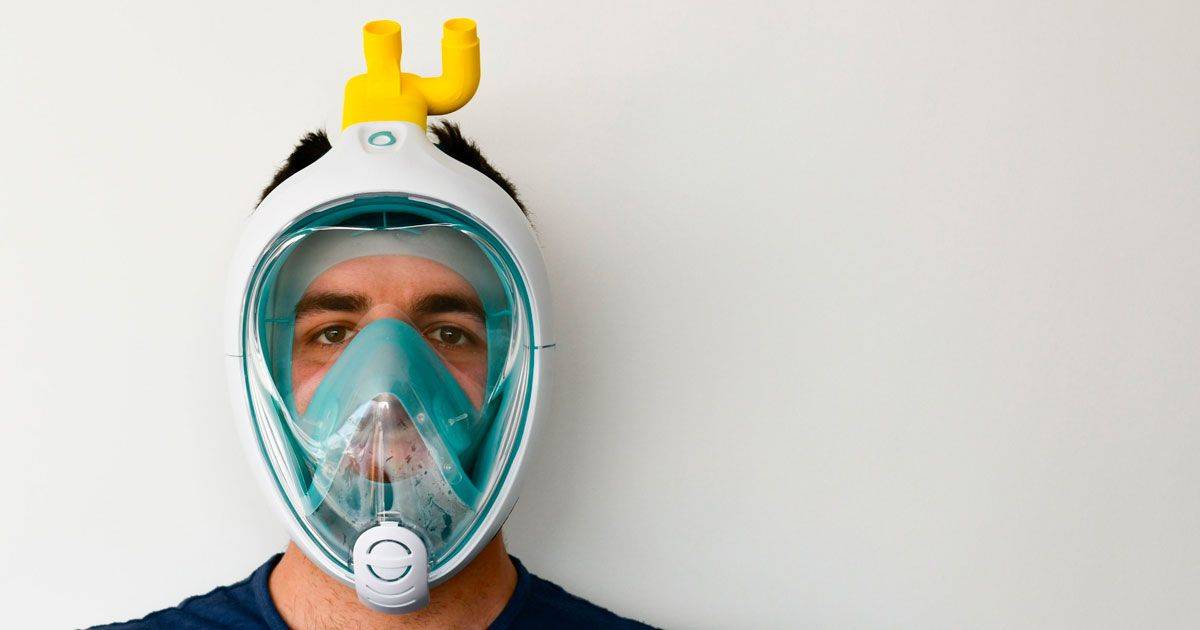 Coronavirus la maschera da sub diventa un respiratore demergenza