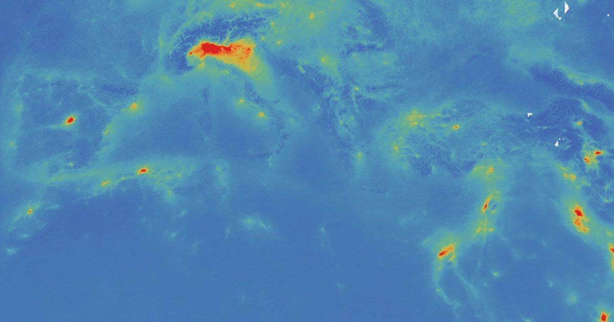 Inquinamento la mappa interattiva del mondo