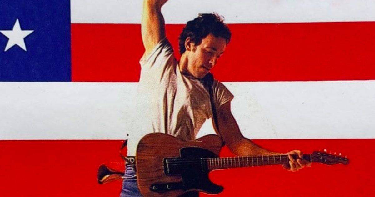Compie 38 anni liconica Born in the USA di Bruce Springsteen