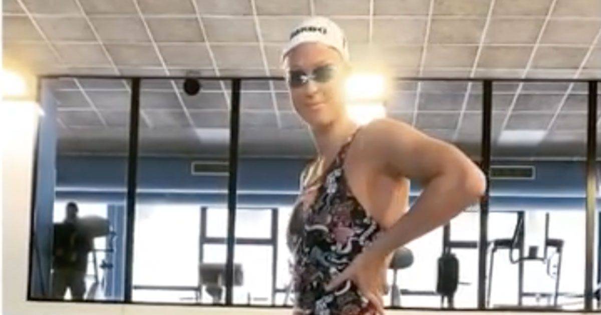Federica Pellegrini torna ad allenarsi in piscina il video