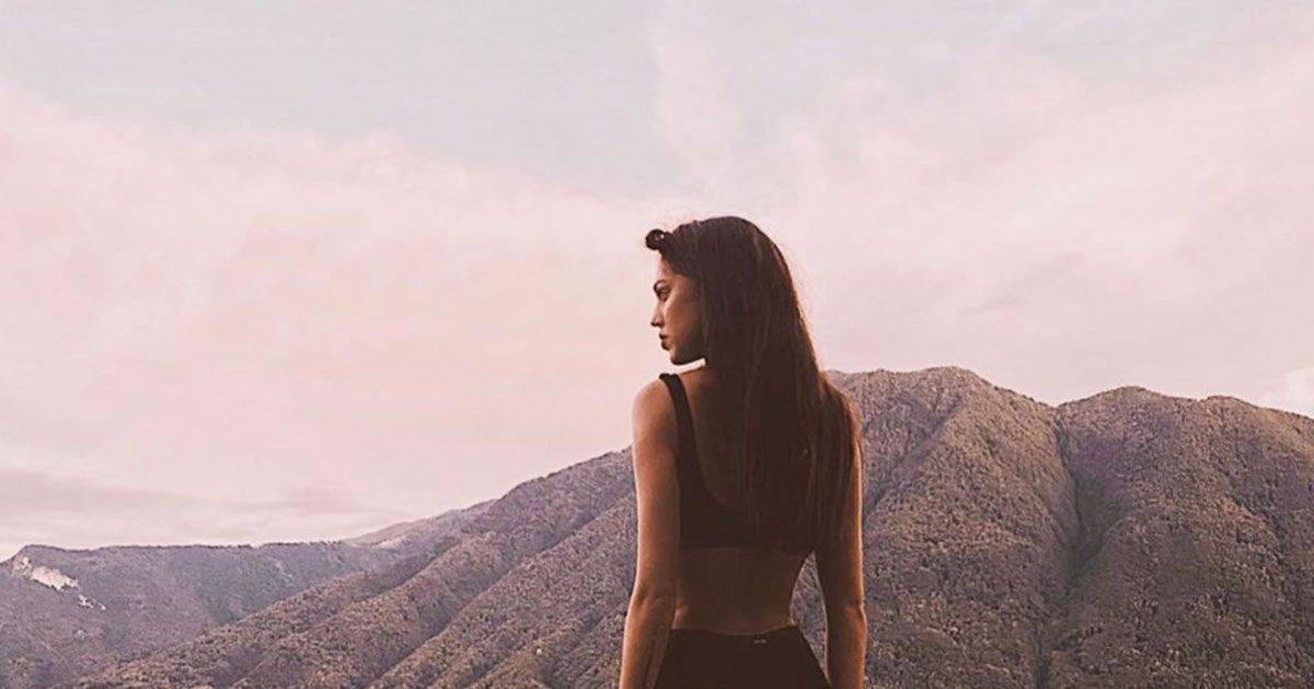 Cecilia Rodriguez in costume sul Lago di Como la foto su Instagram