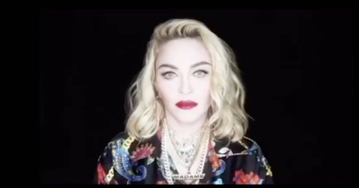 Instagram ha censurato il video di Madonna sul Coronavirus