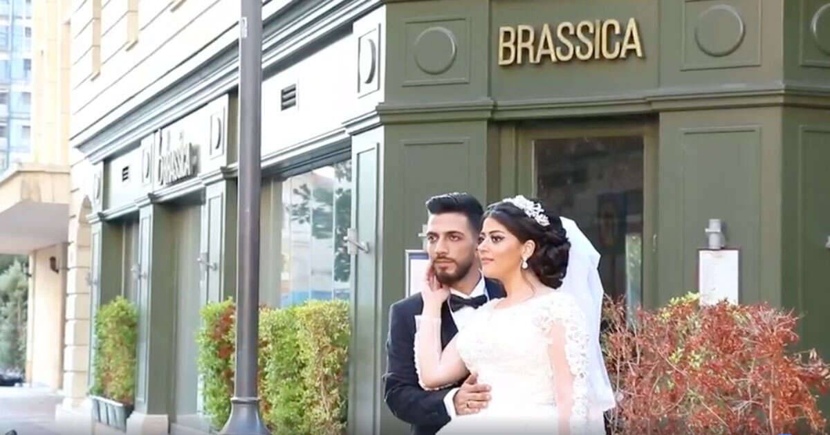 Beirut una coppia di sposi  coinvolta nellesplosione il video