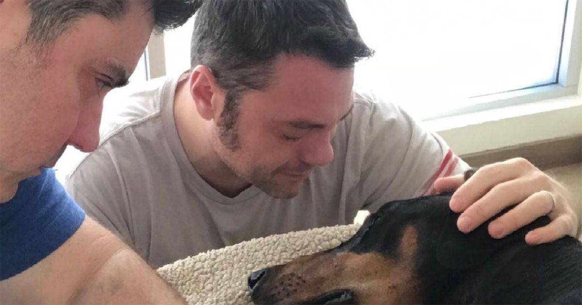 Addio Beau Tiziano Ferro piange la morte del amato suo cane