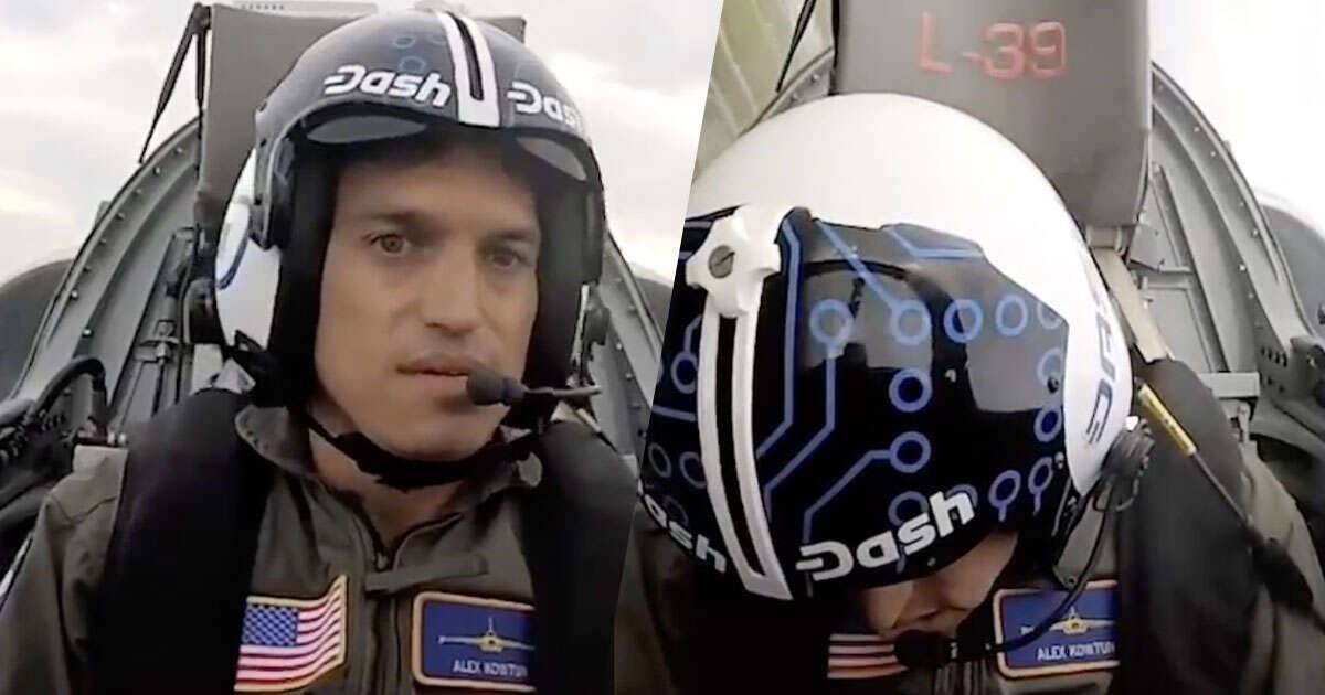 Il pilota sviene mentre guida un jet ad alta velocit il video