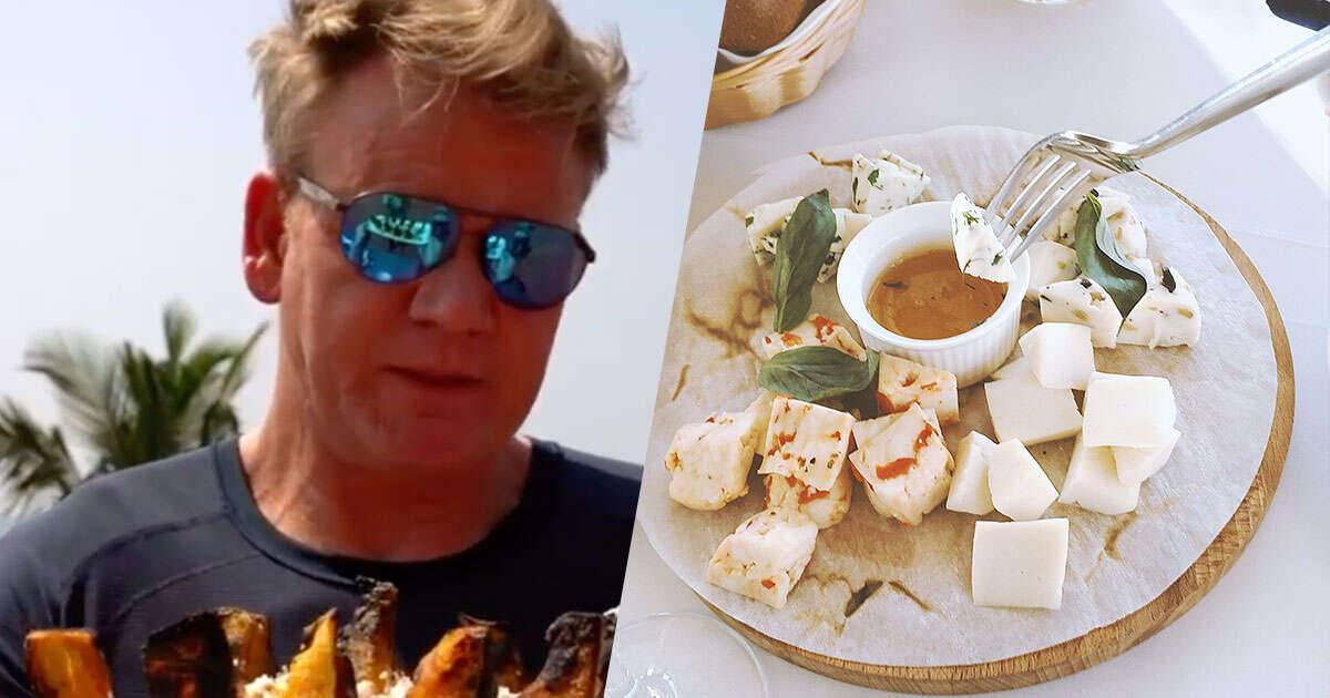 Gordon Ramsey accende le polemiche per un piatto di formaggi servito al suo ristornate stellato
