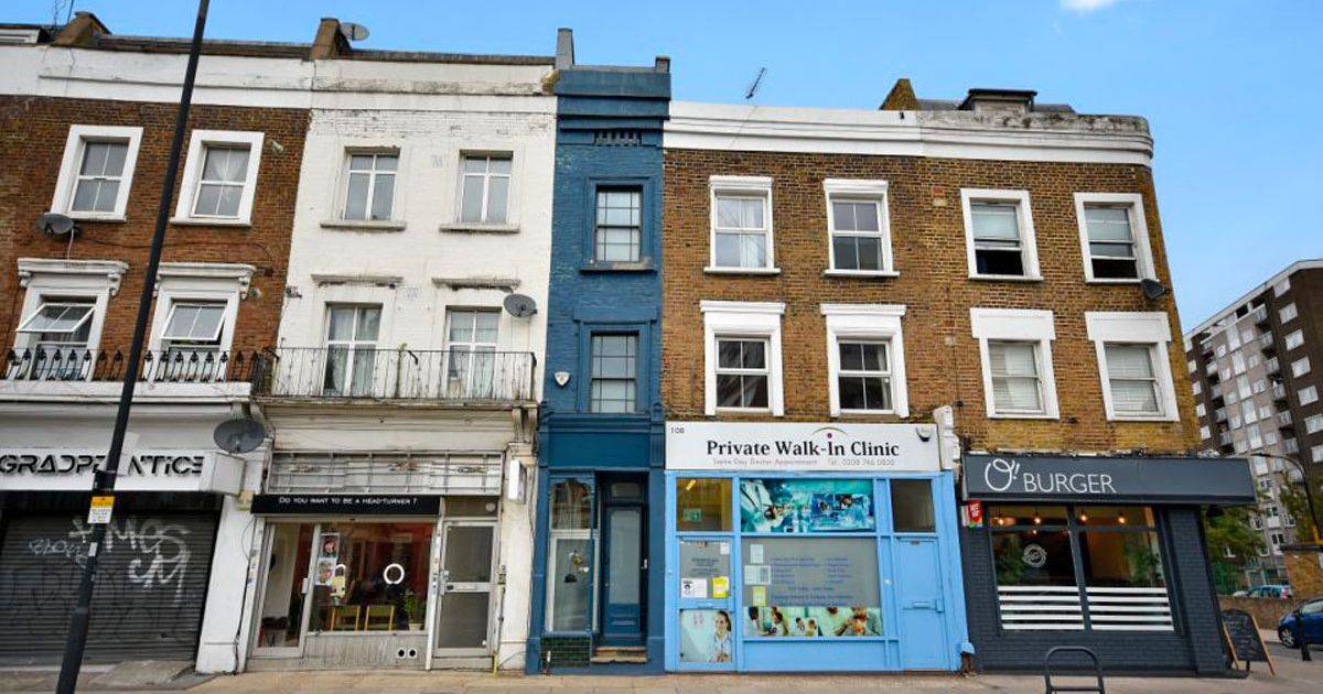 La casa pi piccola di Londra  in vendita per un milione di sterline
