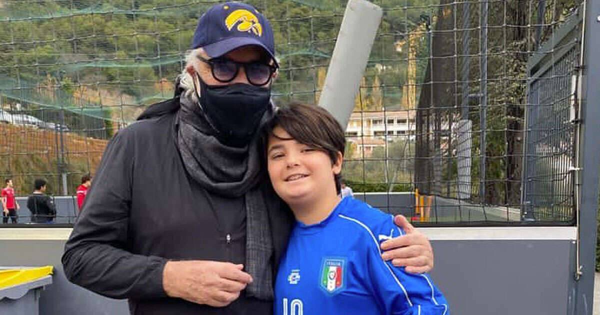 Offese al figlio di Flavio Briatore la risposta su Instagram