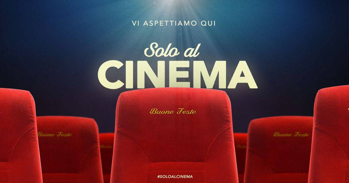 Solo al cinema lemozionante campagna per sostenere la ripartenza delle sale italiane