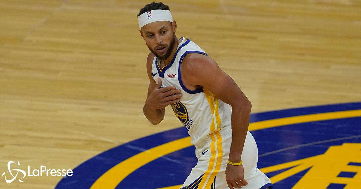NBA Steph Curry segna in allenamento 105 tiri da 3 punti consecutivi il video  pazzesco