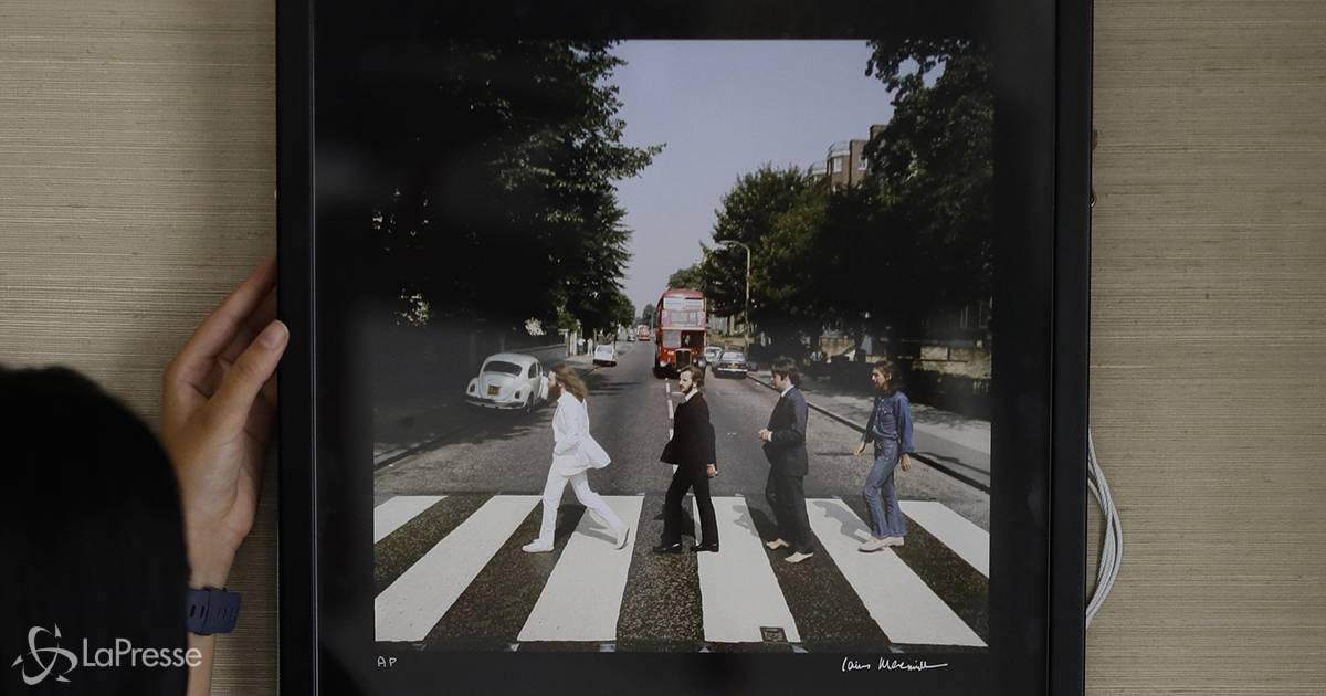 The Beatles il cartello di 8220Abbey Road8221 sar battuto all8217asta