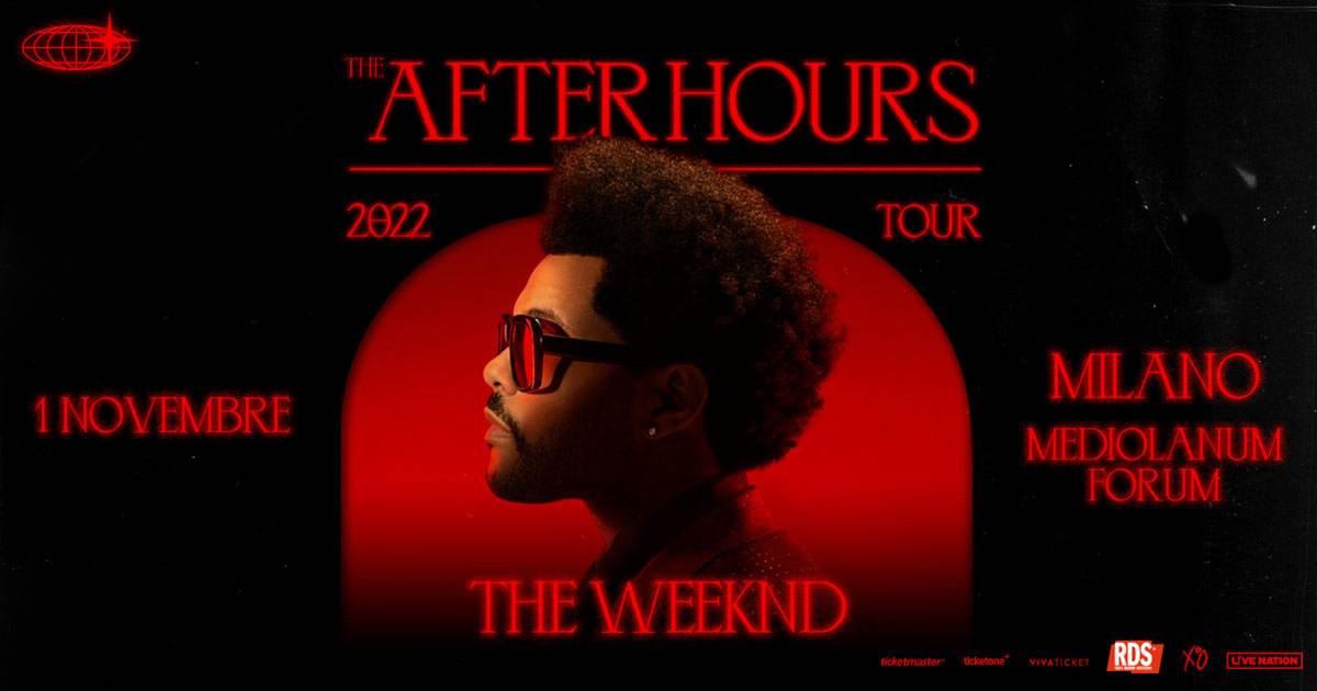 The Weeknd ha annunciato lunica data italiana del suo tour