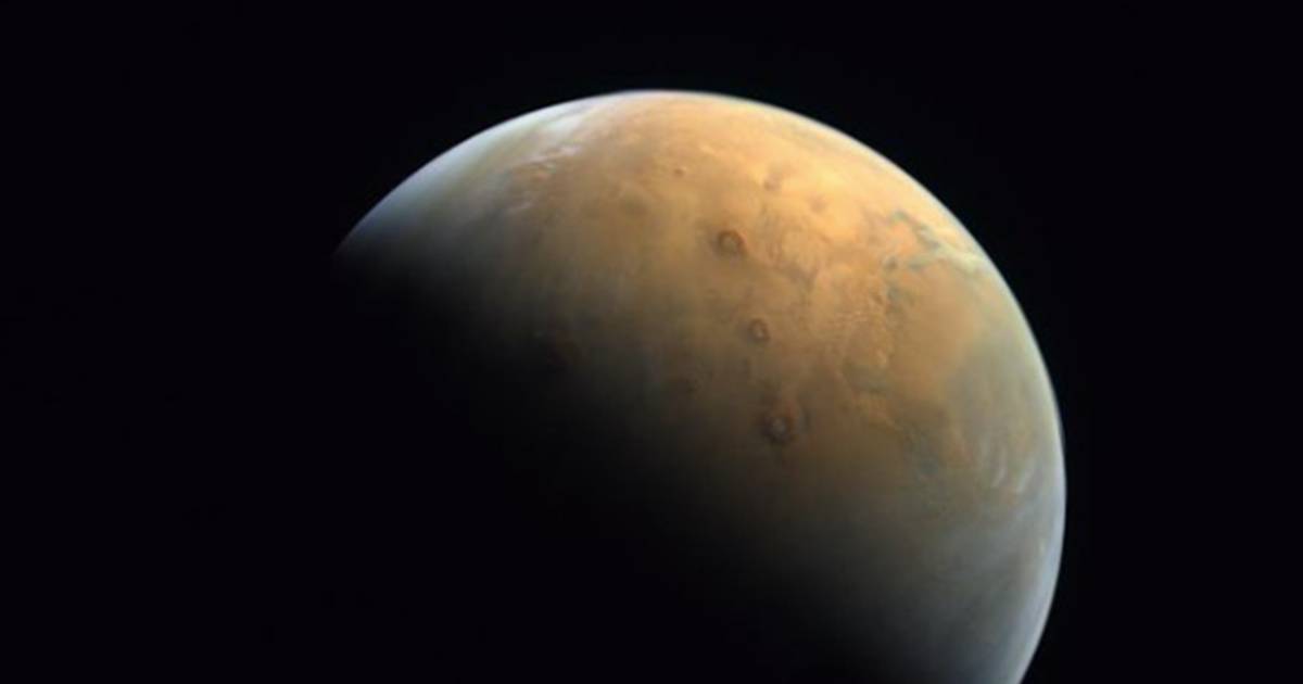 Marte arriva la prima foto realizzata dalla sonda Hope degli Emirati Arabi Uniti