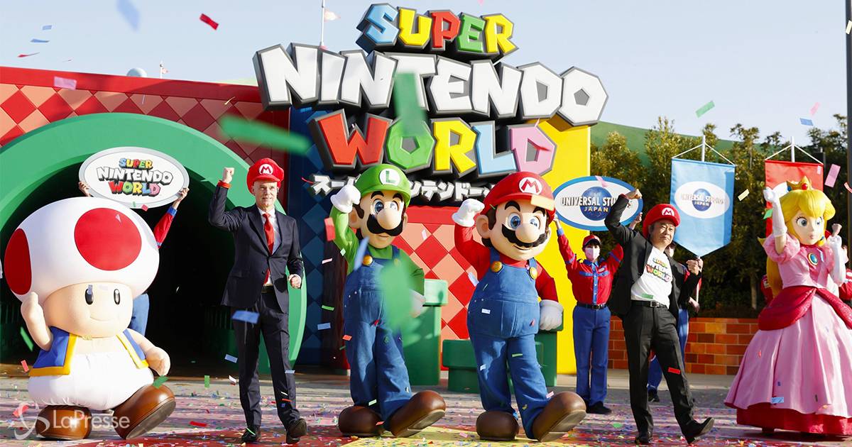Super Nintendo World apre il parco giochi in Giappone