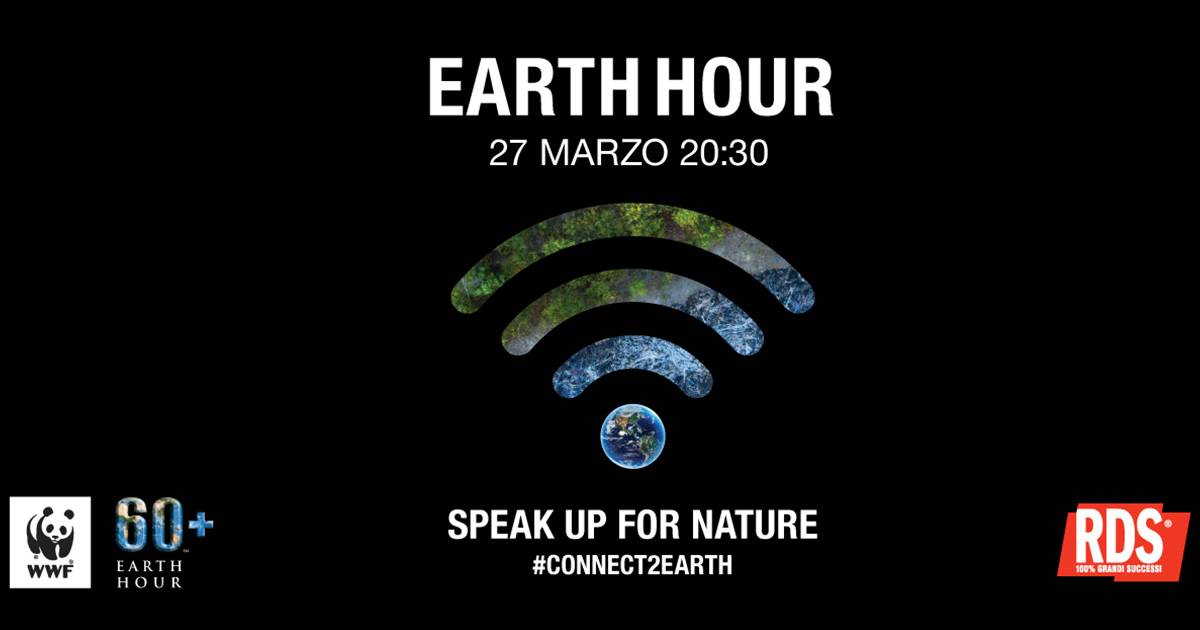 Earth Hour 2021 i consigli per aiutare il pianeta RDS sar radio partner dellevento